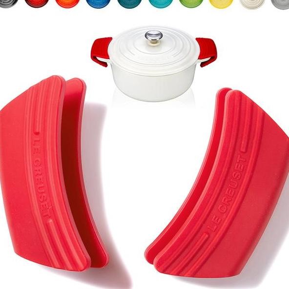 Le Creuset Silicon Handle Set Of 2 In Many Colours Pegangan Panci