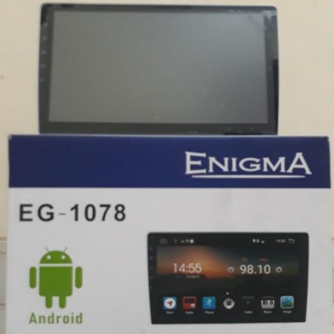 Head unit double din Enma eg 1078 android 10inch DVD