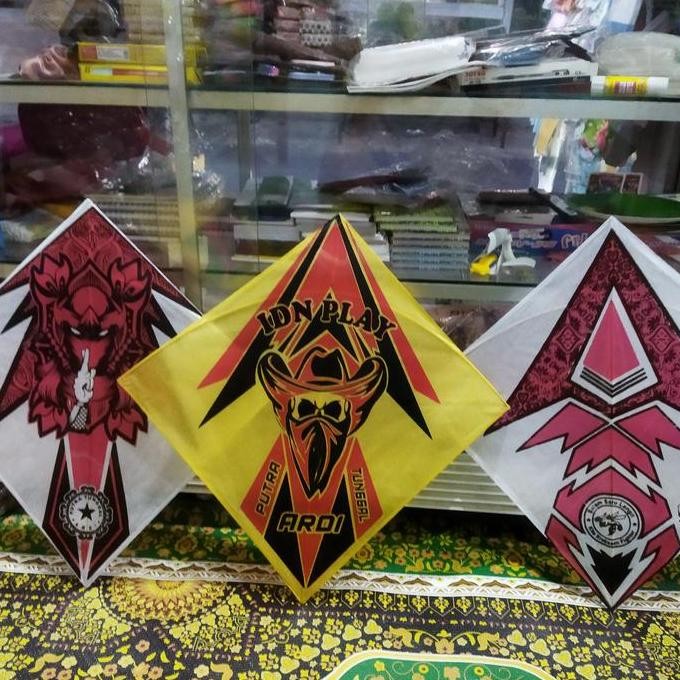 Layangan Sukhoi super 100pcs / sukoi / layangan aduan