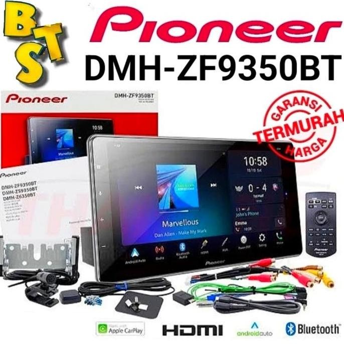 Pioneer DMH ZF9350BT Head Unit Android auto Apple Car Play 9 inch Floating Single Din DMHZF9350BT DM