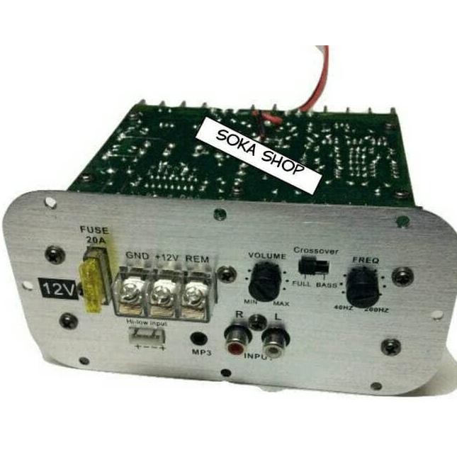 kit Bastube aktif buat mobil 10-12"