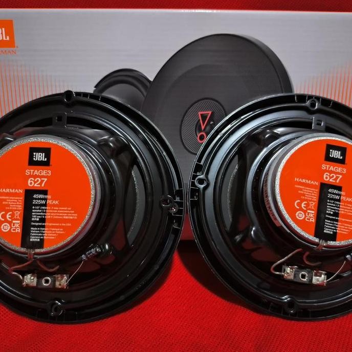 Speaker Coaxial JStage3 627 6,5" inch 2-Way Stage 3 Pintu Mobil JBL