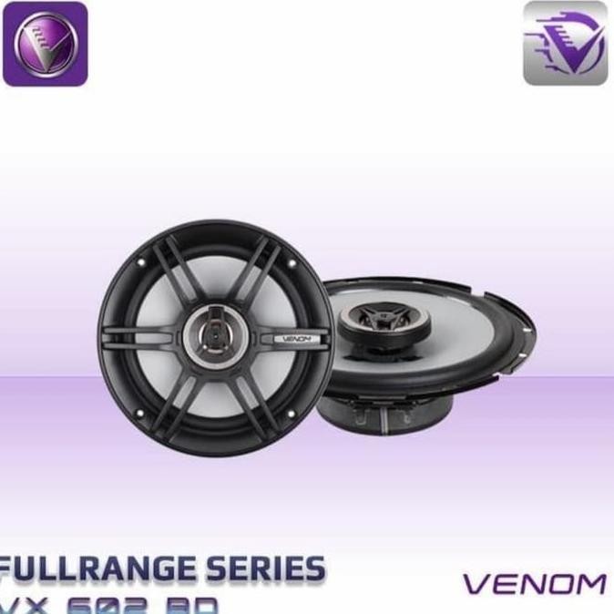 Speaker Venom VX 602 BD / Speaker Coaxial 2 Way Venom Baby Diablo
