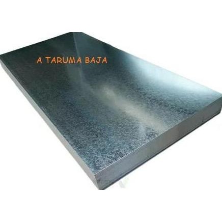 Plat Galvanis 120X240Cm Tebal 0.9Mm - 1.2Mm, Plat Galvanized 1.2M X 2.4M Co