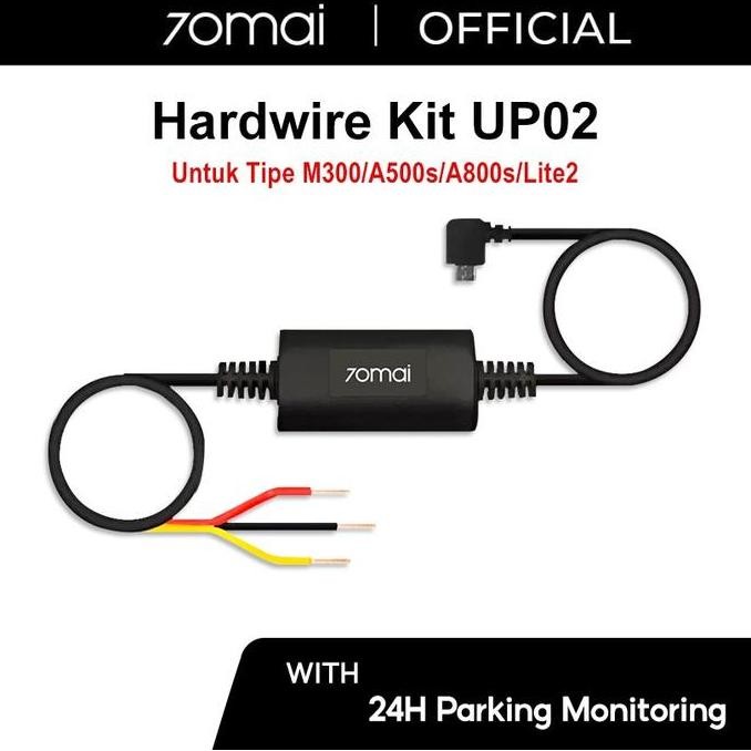 70mai Hardwire Kit DashCam Untuk Parking Monitor Dash Cam As A800s