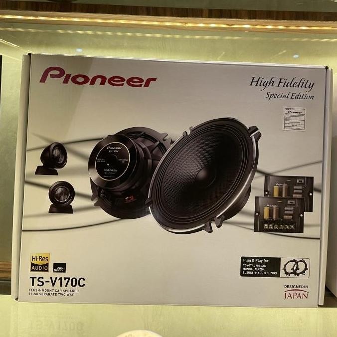 SPEAKER PIONEER HIRES AUDIO TS V 170 C 2 WAY COMPONENT SPECIAL EDITION