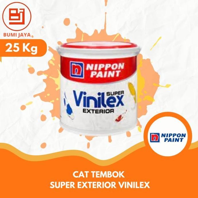 cat tembok exterior nippon paint vinilex super exterior 25 kg
