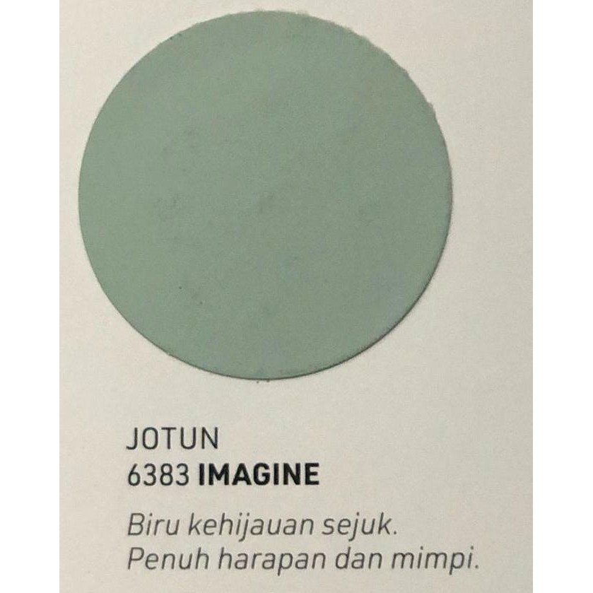 Jotun Jotashield Antifade Colours 6383 - Imagine 2.5Lt / 4Kg Cat Tembok Luar Cat Tembok Exterior Co