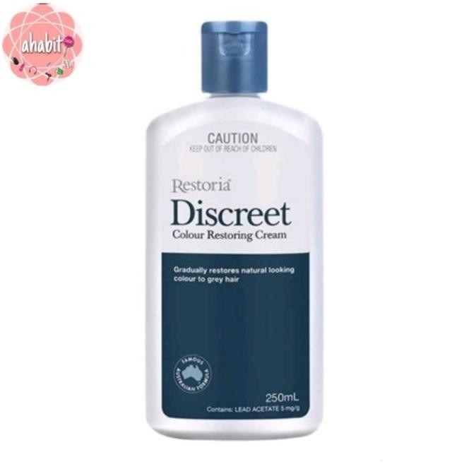 Terlaris Restoria Discreet Colour Restoring Cream-250Ml Original Made In Australia Ready
