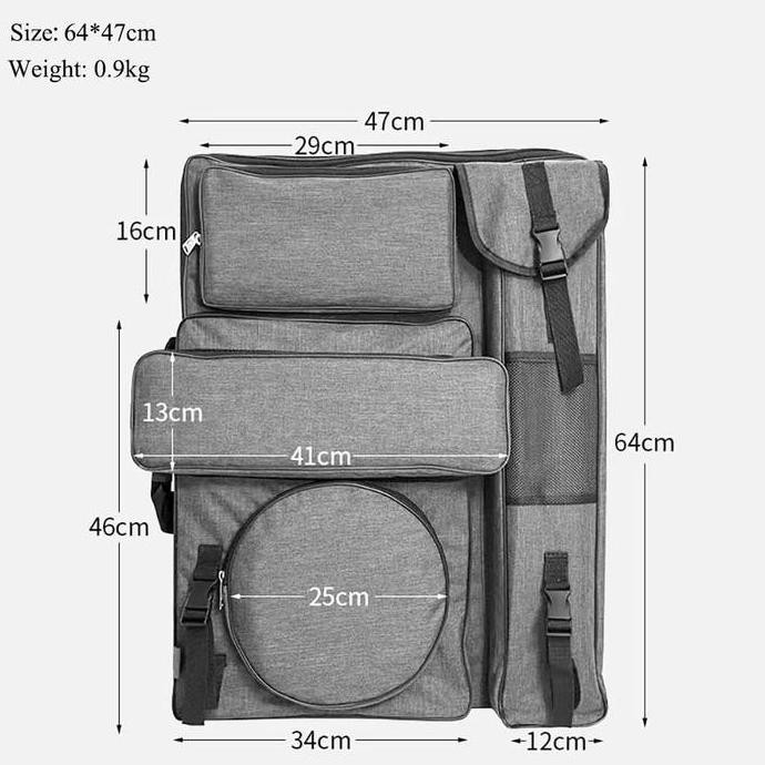 

Drawing Bag / Tas Lukis Type 122/4K Backpack