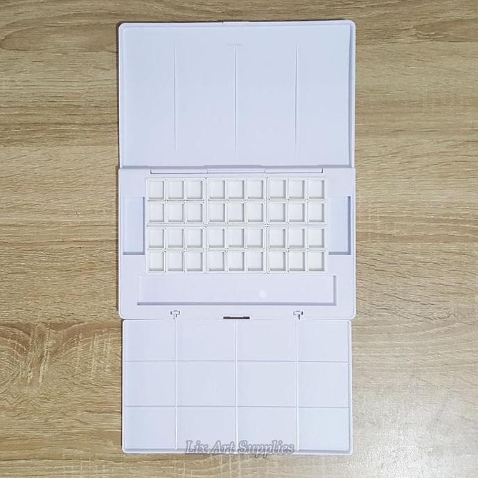 

V-Tec Empty Watercolor Plastic Box Set 36 Half Pan - Nbx-36