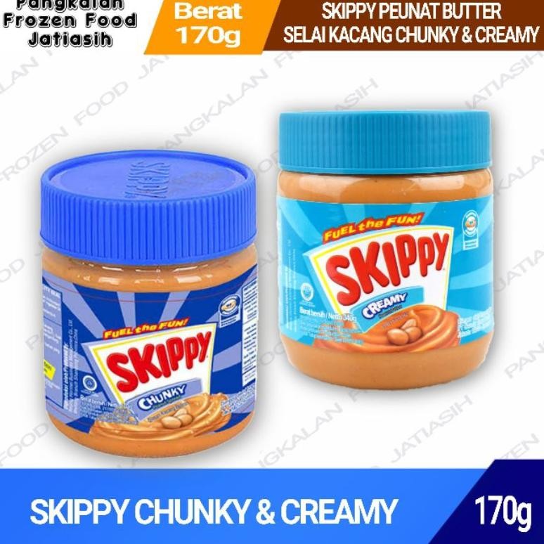 

Skippy Selai Kacang Chunky - Creamy I Skippy Peunat Butter I 170g