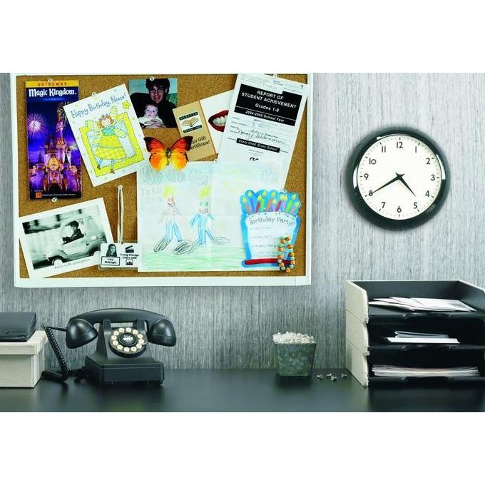 

Quartet White Frame Cork Board 43 X 58 Cm (Cork Board / Soft Board)