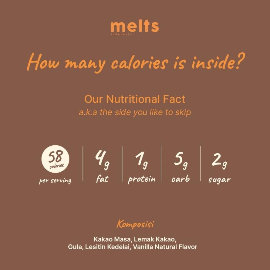 

Melts - Finally Dark Chocolate Spread