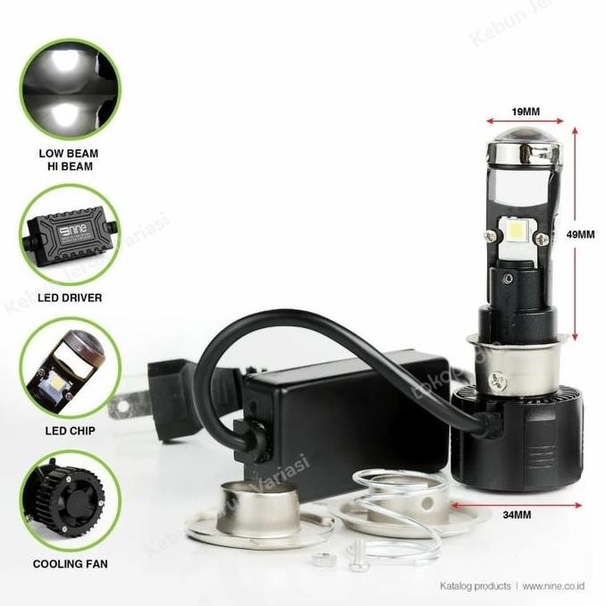 Lampu Led Rtd M8 H6 Projector Mini H4 Hs1 H6 Projie Projie Cut Off H7 Forsale