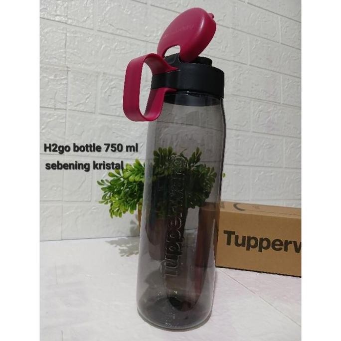Botol num tupperware h2go 750ml straw (1) h 2go