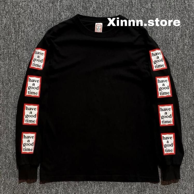 Longsleeve Have A Good Time Frame Red