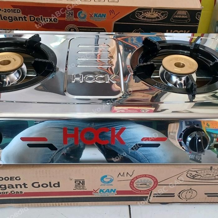 (Termurah) Kompor Gas Hock 2 Tungku Bestseller
