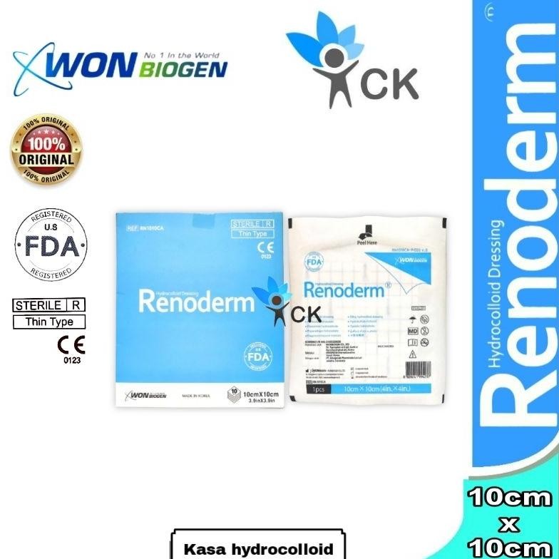 RENODERM 10 x 10 cm pcs hydrocolloid dressing MURAH
