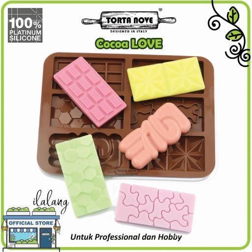 (Terbaru) Cetakan Coklat Bar Cocoa Cetakan Coklat Batang Chocolate Bar Pagar Bestseller