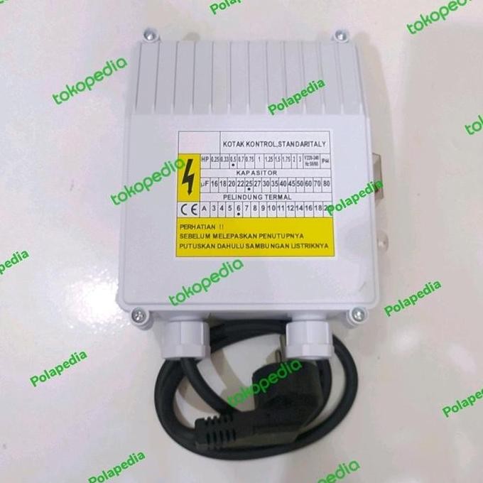 Control Box Satelit/Submersible (Box Panel) Premium