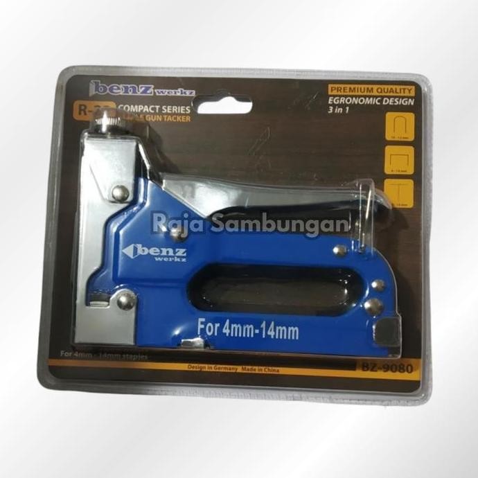 

Staple Gun 4 - 14 Mm Tacker 3 N 1 Staples Besar Straples Buku Spanduk Jok Hecter Hekter Cekrekan Stapler Co