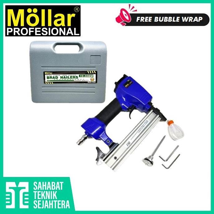 

Mollar F 30 C Mesin Air Nailer Gun Brad Nail Alat Paku Tembak Lurus Staples Stapler F30 Angin F30C Co