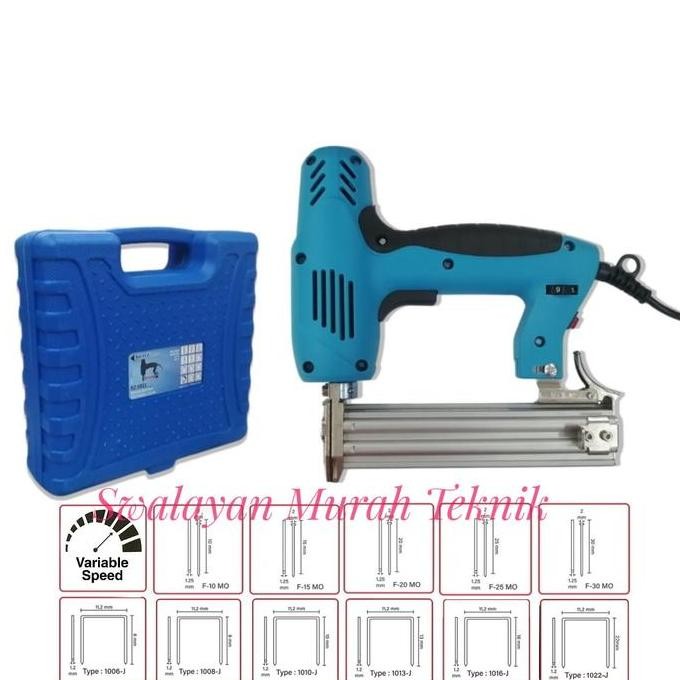 

Staples Paku Tembak Listrik Benz Bz5822 Nailer Stapler Elektrik 2In1 Co