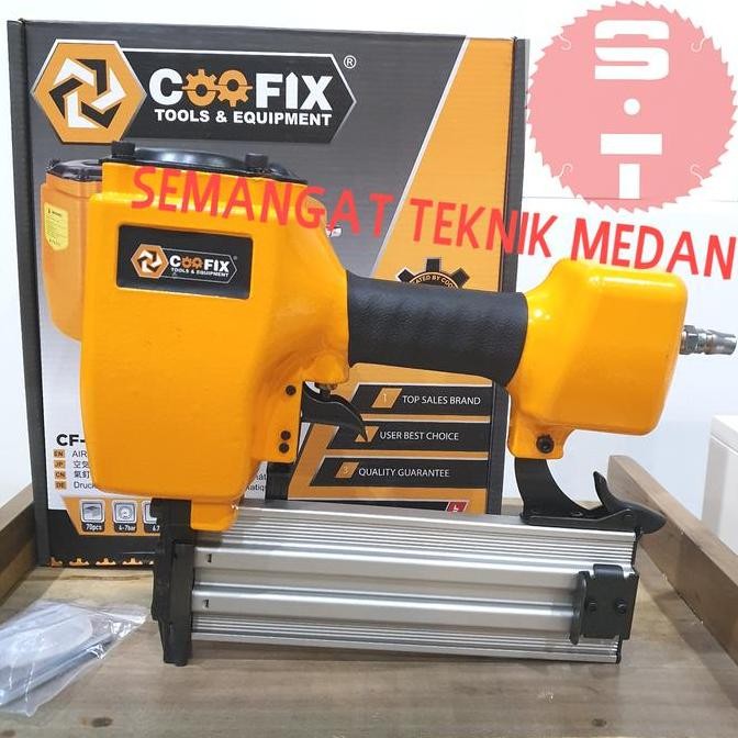 

Air Nailer Gun Staples Angin Pneumatic Tembok St64 St 64 50Mm Coofix Co