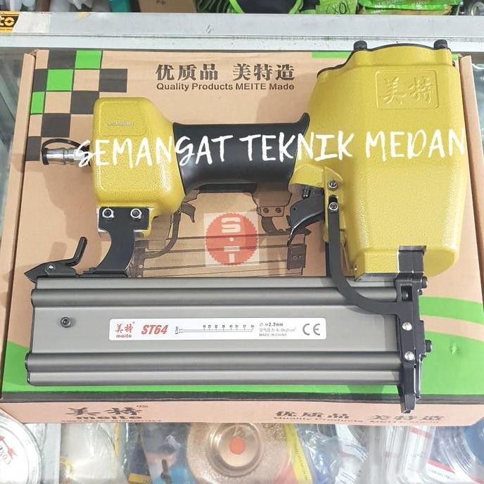 

Air Nailer Gun Staples Angin Pneumatic Tembok Meite St64 St 64 50Mm Co