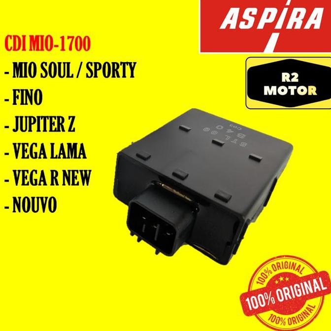 Cdi Unit Mio-1700 Aspira Mio Soul Sporty Fino Jupiter Z Vega R New Nouvo Original 5Tl-H5540-11 5Tf-H