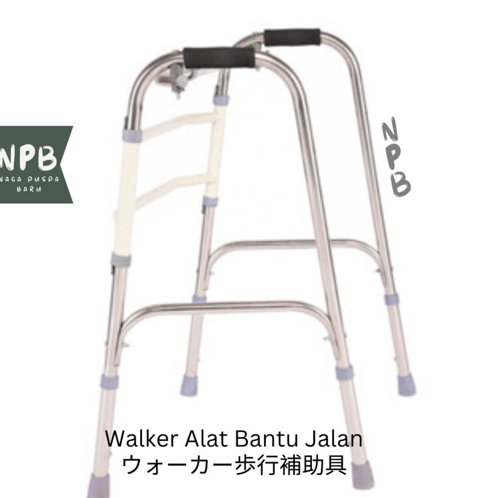 Walker Alat Bantu Jalan Manula - Tongkat Bantu Jalan Lansia - Walker Lansia MURAH