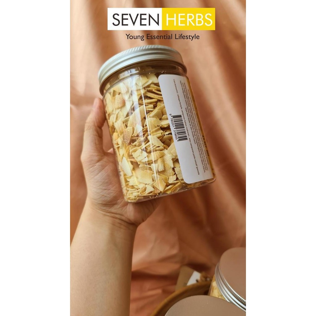 

Seven Herbs- Coconut Chips + Brown Sugar 200 Gr Kualitas Terbaik Harga Termurah