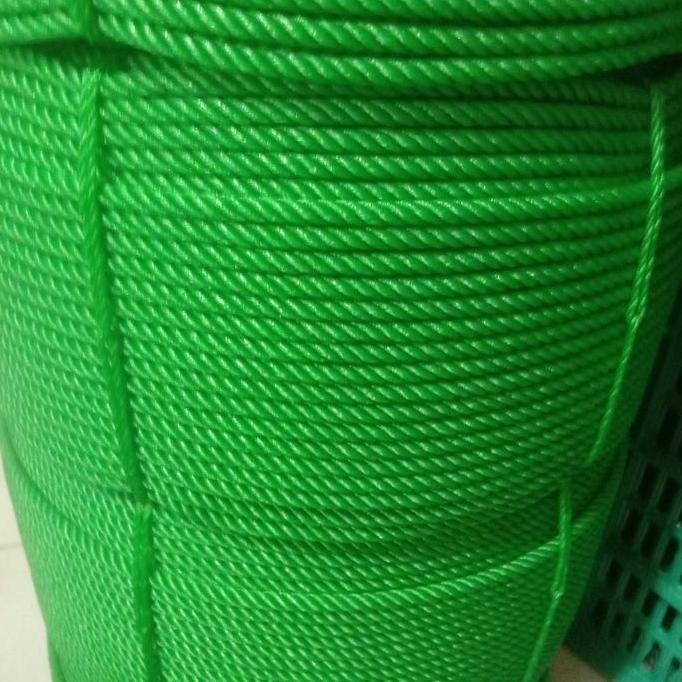 

Tali Tambang Serbaguna Tebal 6 Mili Hijau Panjang 50 Meter