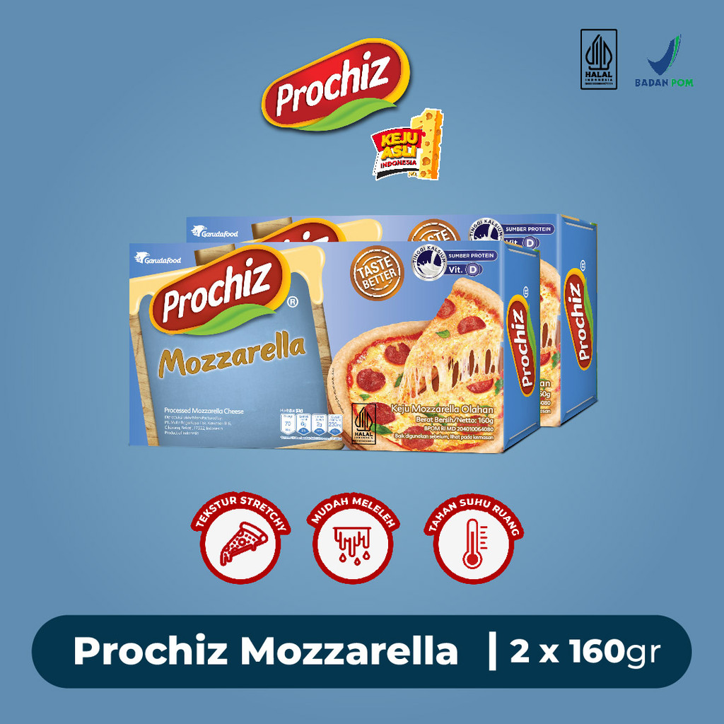 

Keju PROCHIZ Mozzarella 160 gr x 2