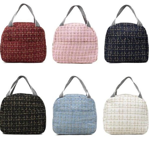 Lunchbag Tas Bekal Tas Kotak T4 Makan Tas T4 Penyimpanan Makan Alumunium Foil Lcb 33