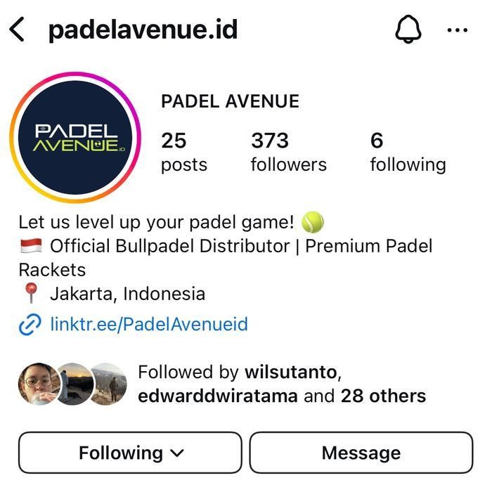 FF Partial Payment Link (PadelAvenue.ID)