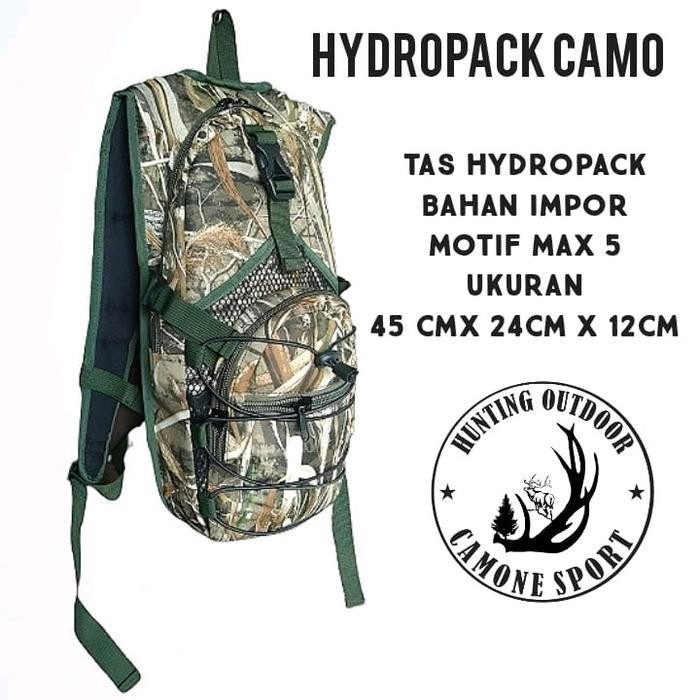 FF Tas hydropack tactical camo/ tas punggung - mossyoak hardwoods