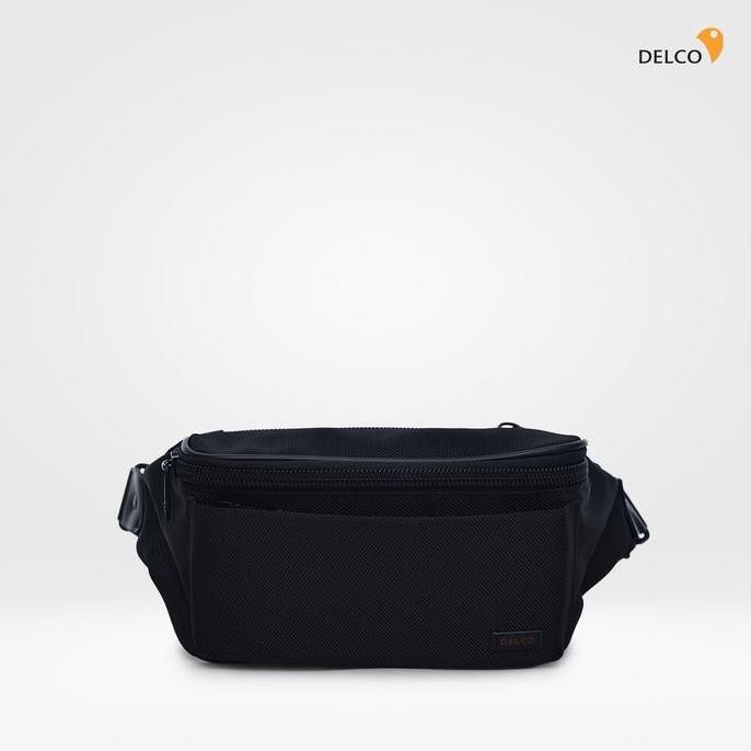 TAS PRIA DELCO BY ELIZABETH WAIST BAG 0716-0791 ORIGINAL DAN TERPERCAYA