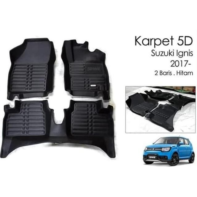 KARPET 5D MOBIL SUZUKI IGNIS 2017 - KARPET EKSCLUSIF 5D PREMIUM ORIGINAL DAN TERPERCAYA