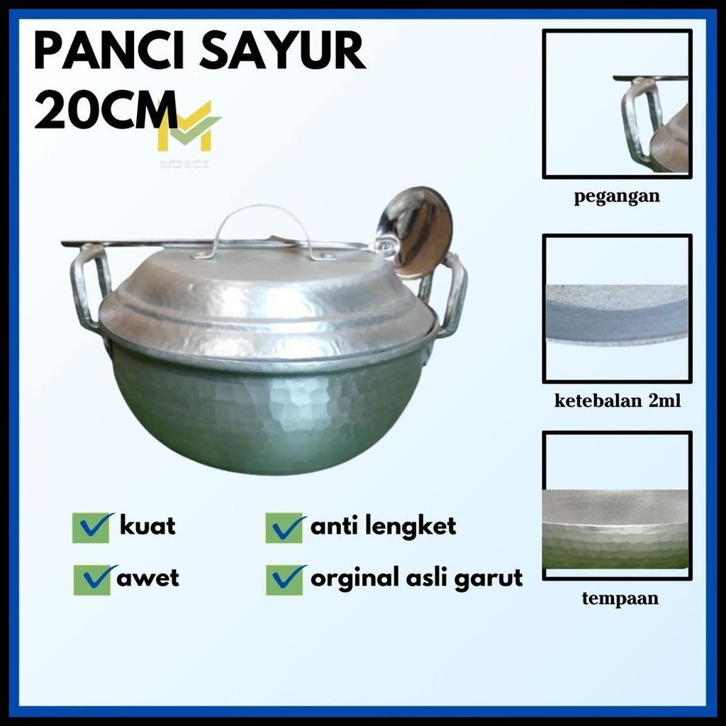 PANCI SAYUR MINI ASLI GARUT 20 CM PANCI GARUT ASLI