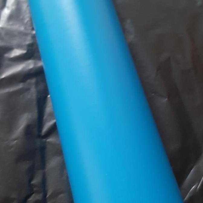 

DF255>> Sticker scotlet biru sedang doff