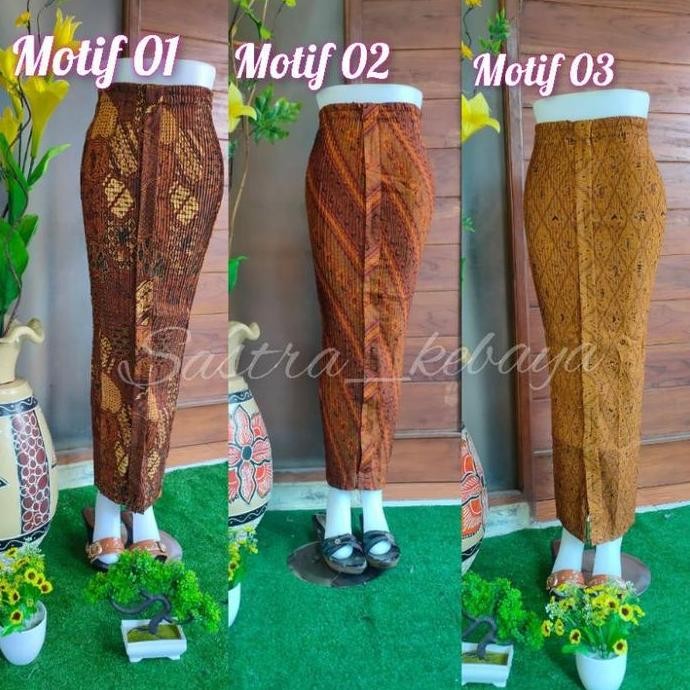 ROK WIRON BATIK SOGAN//ROK SPAN BATIK//ROK PRISKET BAWAHAN TRADISIONAL