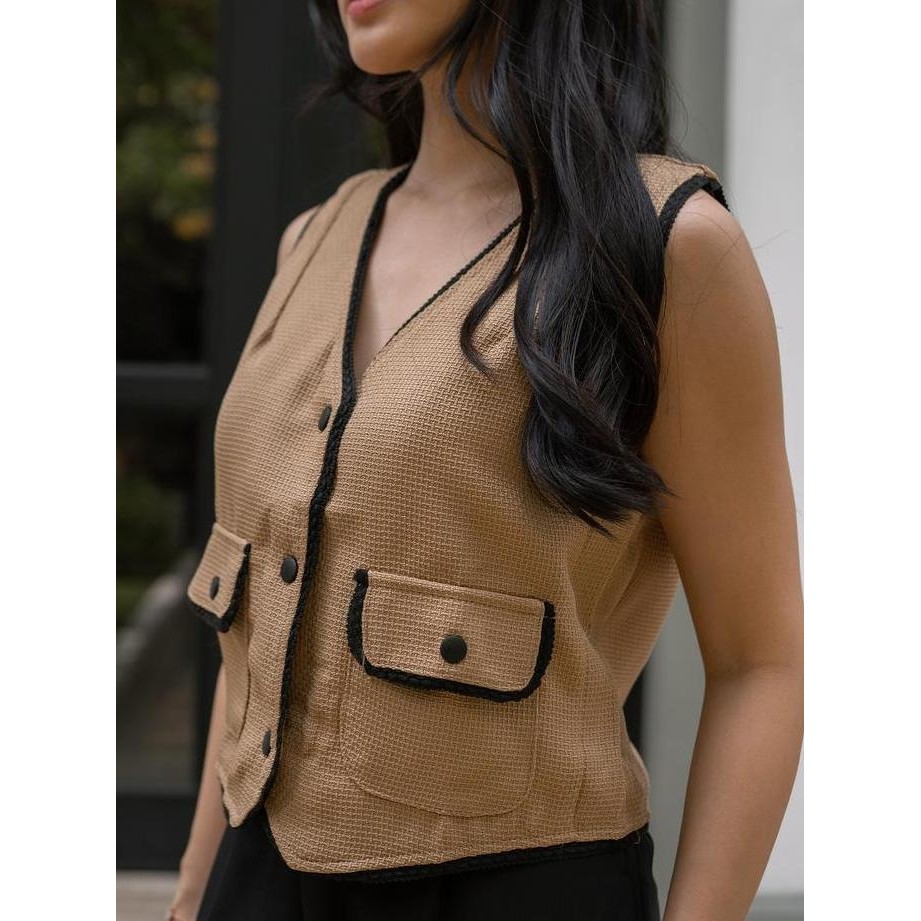 LEENBENKA Gamila Vest Wanita #X947