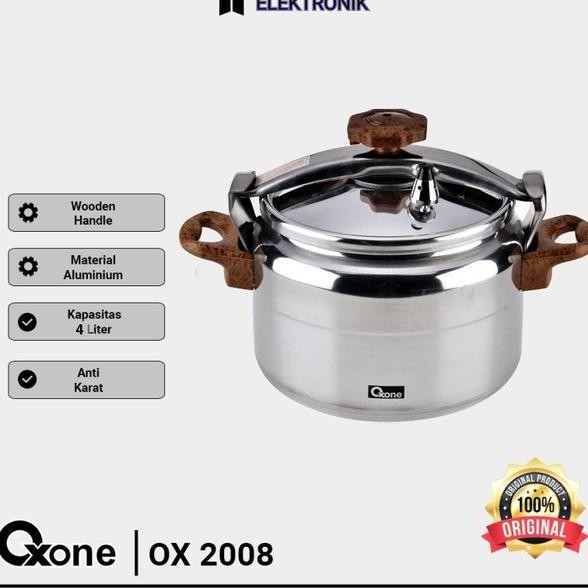 Oxone Ox2004 Presto Pressure Cooker 4 Liter