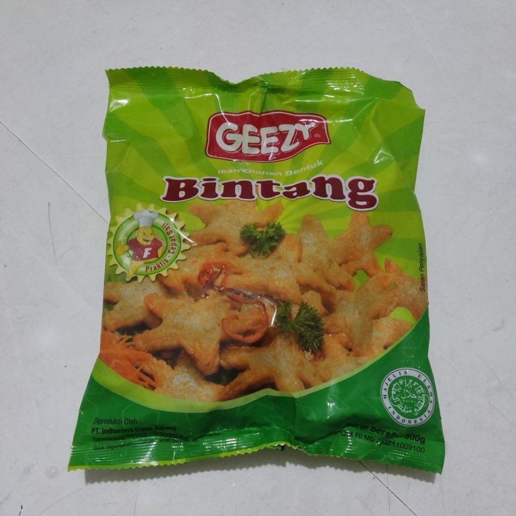 

Geezy Bintang 500gr