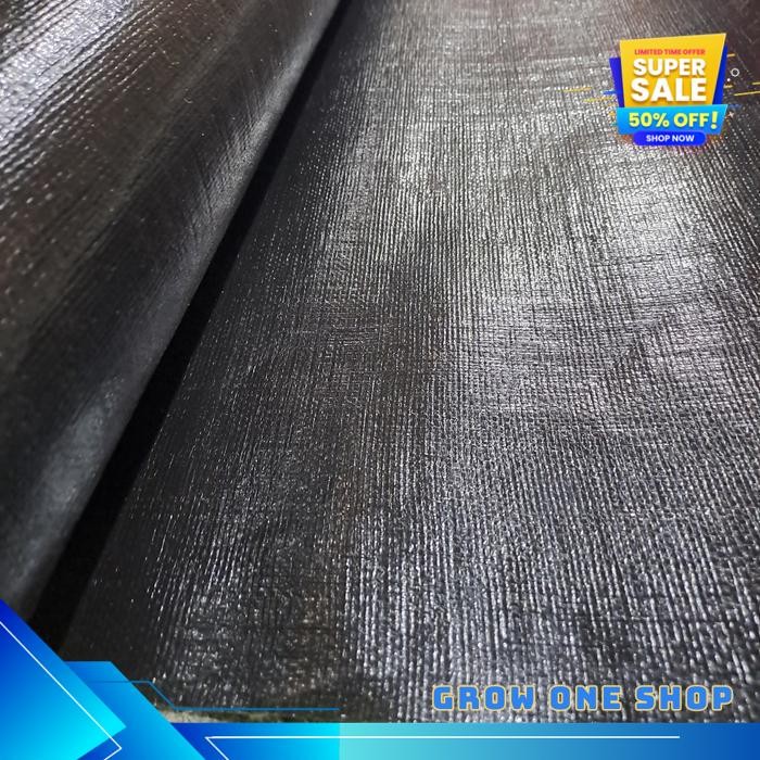 TERPAL PLASTIK HITAM A12 (ECERAN/METERAN) HIGHT QUALITY 