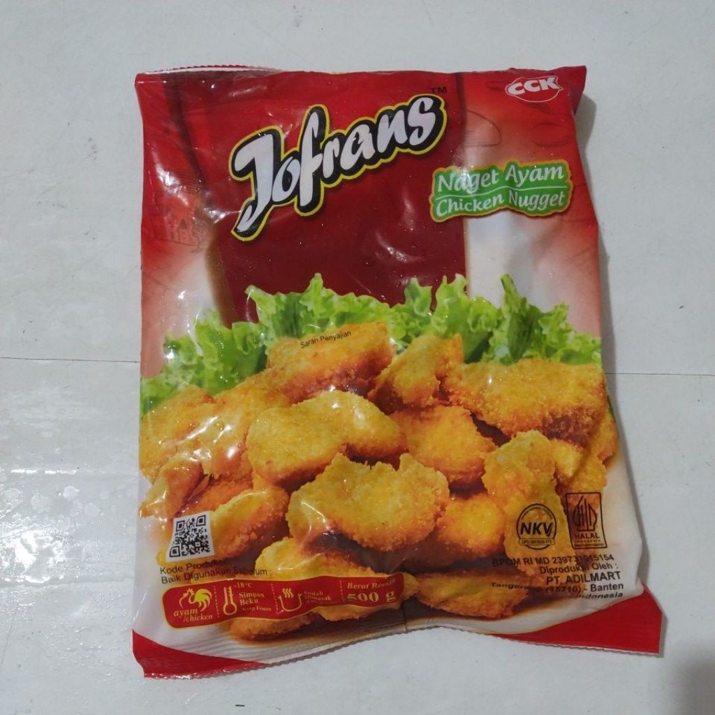 

Jofrans Naget Ayam 500gr