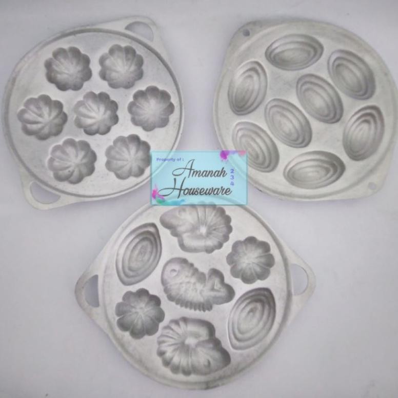 CETAKAN KUE BOLU PANGGANG / CETAKAN KUE CUBIT /  CETAKAN KUE LUMPUR