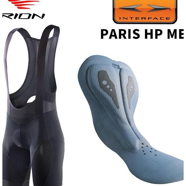 Celana Bib Sepeda Pria Cycling Bib Shorts Male Rion Elastic Interface